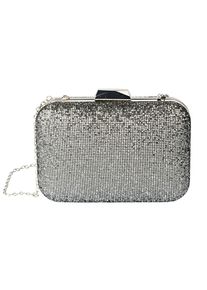 Heine, Damen Clutch, Silber