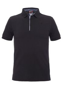 The North Face, Herren 'Premium Pique' Polohemd, Schwarz