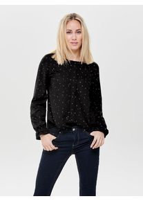 Only, Damen Bluse, Schwarz