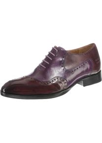 Melvin & Hamilton MELVIN & HAMILTON, Herren 'Ricky 13' Business-Schn&uuml;rschuhe, Dunkellila / Rot