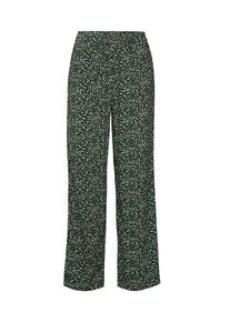 EDITED, Damen Hose 'Bess', Gelb / Grün / Schwarz