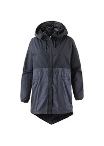 Reebok, Damen Kurzmantel, Dunkelgrau / Schwarz