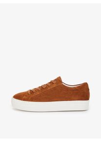 J. Lindeberg J.Lindeberg, Damen Sneaker 'Low Lace Suede', Karamell