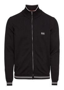 BOSS, Herren Strickjacke 'Zomex_S19 10212750 01', Schwarz