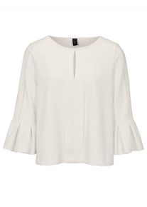 Heine, Damen Rundhalsshirt, Ecru