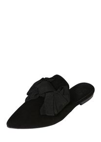 billi bi, Damen Pantolette aus Leder, Schwarz