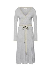 Cream, Damen Kleid 'Clary Knit Dress', Hellgrau