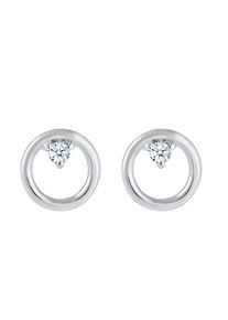 Diamore, Damen Ohrringe, Silber
