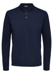 Selected Homme, Herren Poloshirt, Navy
