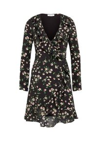 EDITED, Damen Kleid 'Ellie', Rot / Schwarz / Weiß