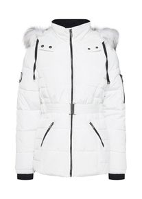 New Look, Damen Jacke 'ALASKA BELTED SKI PUFFER', Weiß