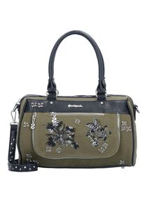Desigual, Damen Handtasche, Khaki / Schwarz