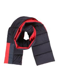 Tommy Hilfiger, Herren Steppschal 'PUFFER', Navy / Rot