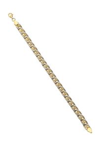Firetti, Damen Armband in Fantasiekettengliederung, Gold