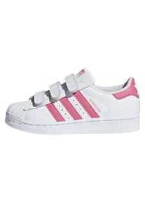 adidas originals, M&auml;dchen Sneaker 'Superstar', Pink / Wei&szlig;