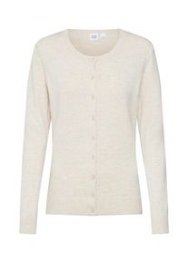 GAP, Damen Strickjacke, Creme