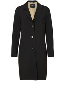 s.Oliver BLACK LABEL, Damen Mantel, Schwarz
