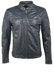 Gipsy, Herren Lederjacke 'Malik LATREV', Blau
