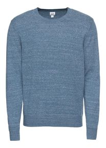 GAP, Herren Pullover 'SH CTTN CREW', Rauchblau