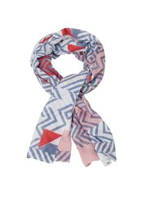 s.Oliver RED LABEL, Damen Schal, Blau / Rot / Weiß
