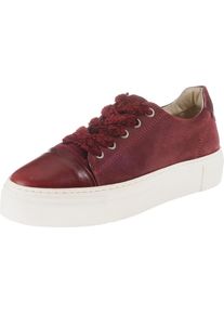 Marc O'Polo Marc O'Polo, Damen Sneakers Low, Weinrot