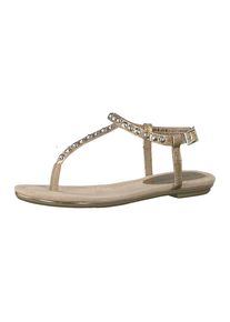 Marco Tozzi, Damen Zehentrenner, Ros&eacute; / Silber