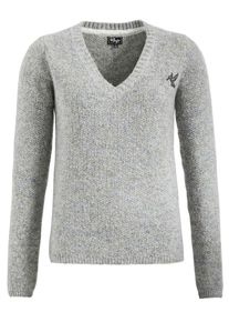Khujo, Damen Pullover 'LAYANA', Grau / Graumeliert