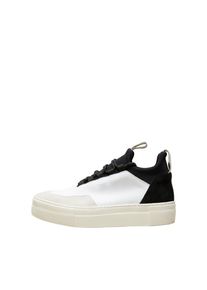 Selected Femme, Damen Schuhe, Schwarz / Weiß / Eierschale