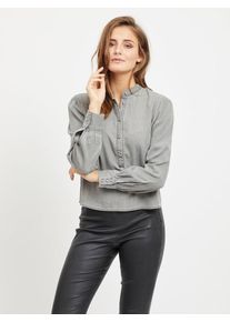 Vila, Damen Oberteil, Grey Denim