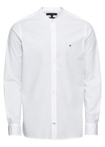 Tommy Hilfiger, Herren Hemd 'Mandarin', Wei&szlig;