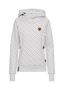 Naketano, Damen Hoody 'Ridin the white horse', Navy / Hellgrau / Rot