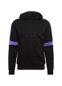 Urban Classics, Herren Sweatshirt 'Terry Panel', Lila / Schwarz