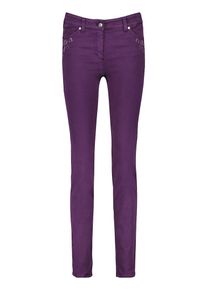 Gerry Weber, Damen Hose, Dunkellila