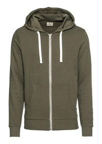 Jack & Jones JACK & JONES, Herren Sweatjacke 'JJEHOLMEN SWEAT ZIP HOOD NOOS', Oliv