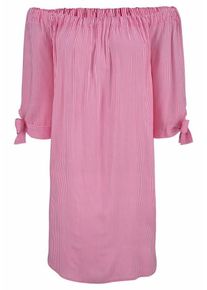 Lascana, Damen Strandkleid, Pink / Weiß