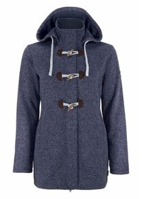 Polarino, Damen Strickmantel, Marine