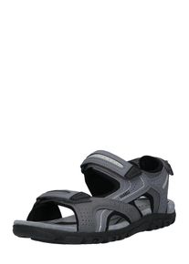 Geox, Herren Sandale 'UOMO STRADA', Anthrazit / Schwarz