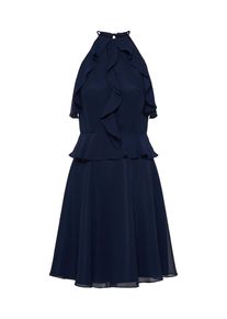 Swing, Damen Cocktailkleid mit Volants, Marine