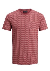 Jack & Jones JACK & JONES, Herren T-Shirt, Pastellrot