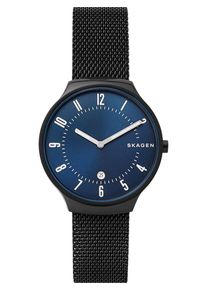 Skagen, Herren Quarzuhr 'GRENEN', Himmelblau / Schwarz