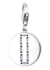 Esprit, Damen Charm Letter Fabric 'I', Silber