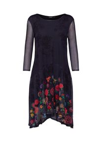 Desigual, Damen Kleid 'OKONOR', Navy / Rot