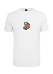 Mister Tee, Herren T-Shirt 'Money Talks', Kupfer / Gr&uuml;n / Wei&szlig;