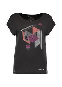 O`Neill O'NEILL, Damen T-shirt 'PW MESH BACK', Grau / Schwarz