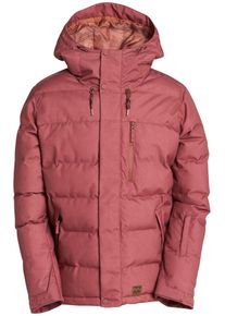 Billabong, Herren Snowboardjacke 'Glacier Puffer', Pastellrot