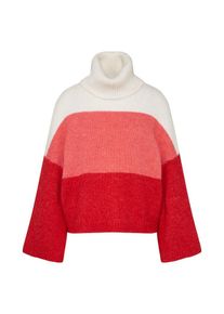 Only, Damen Strickpullover 'onlJEANA', Rot / Wei&szlig;