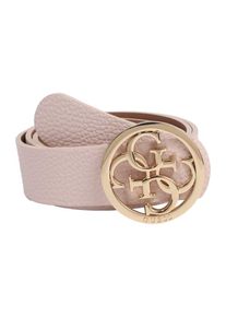 Guess, Damen Gürtel 'L.A. HIP REV NOT ADJUST BELT', Gold / Rosa