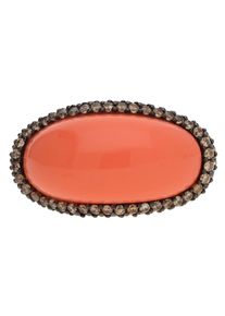 JOOP!, Damen Fingerring 925 Silber Rosegold Coral JPRG90706C, Rosegold