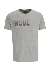 Camel Active, Herren T-Shirt ' Camel Active ', Taupe / Graumeliert