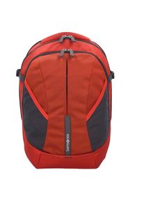 Samsonite, Damen 4Mation Rucksack 43 cm Laptopfach, Dunkelgrau / Rot